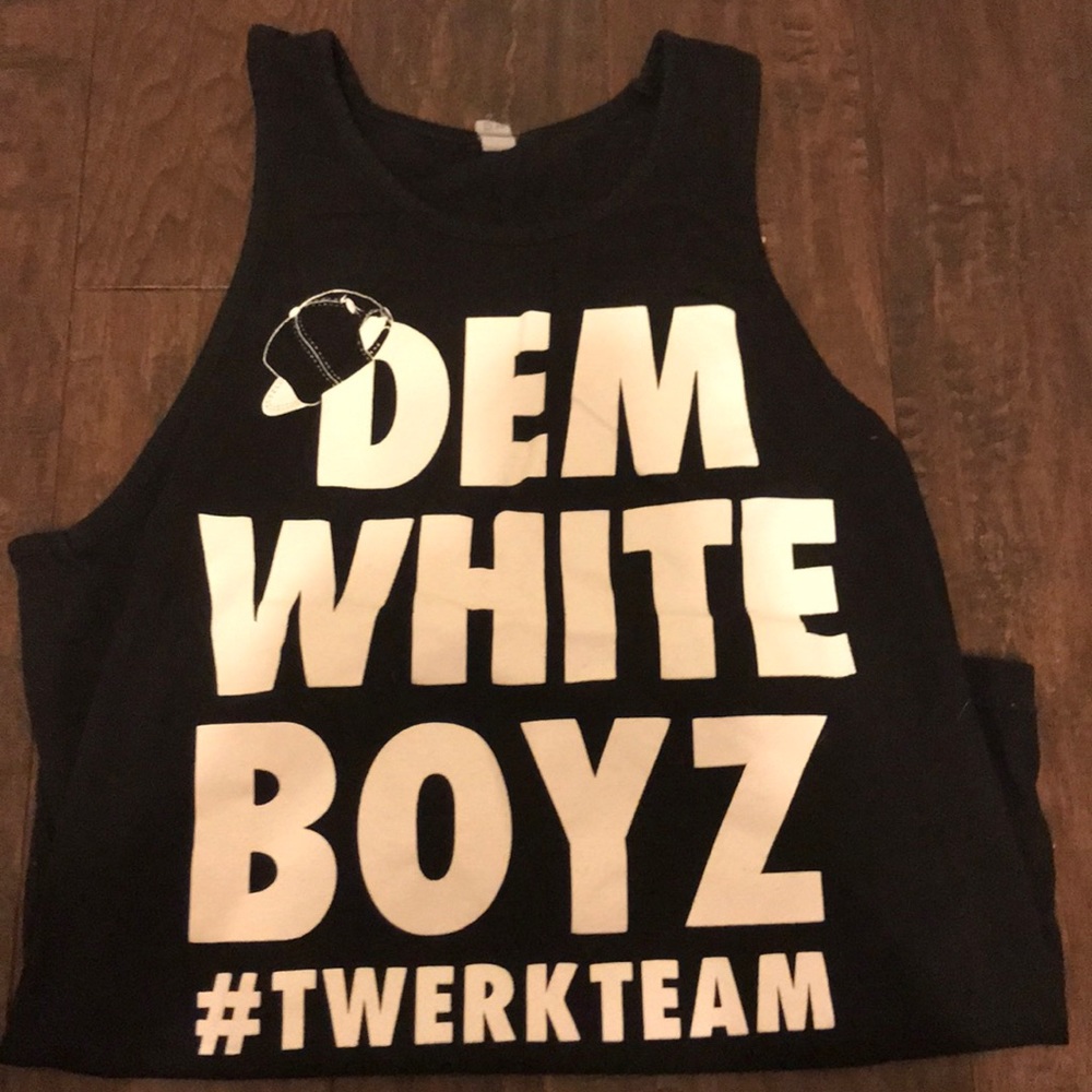Dem white boyz (vine)  #twerkteam tank top